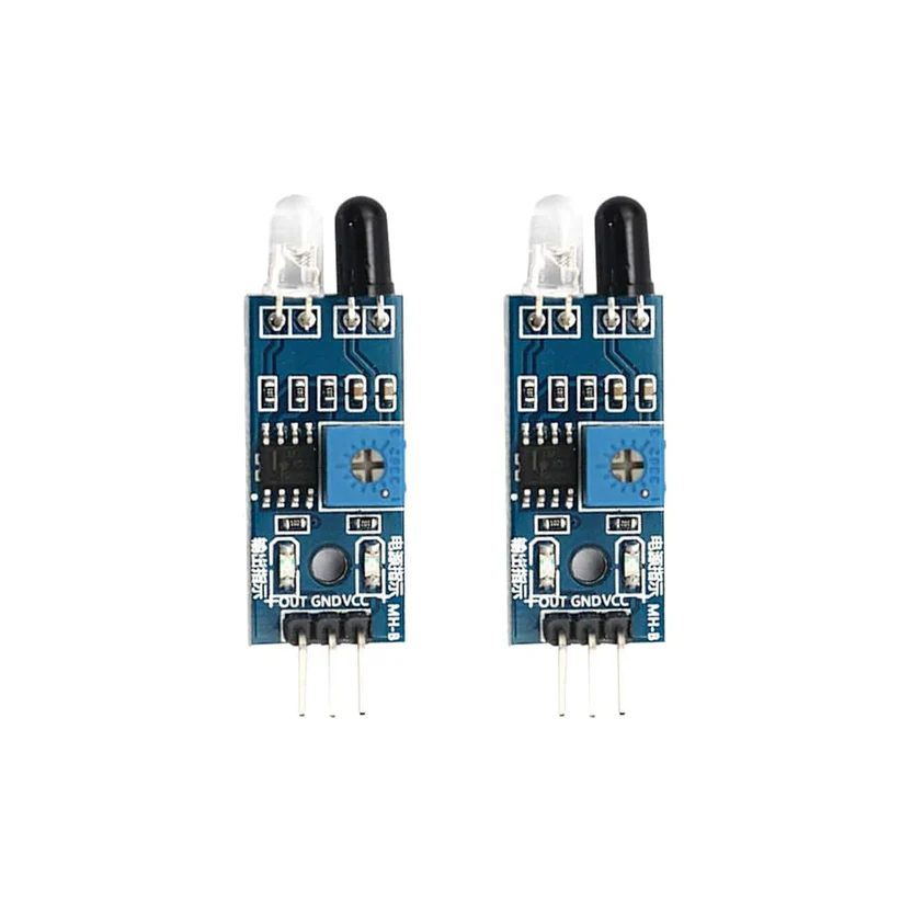 IR Proximity Sensor for Obstacle Sensing and Line Follower Robots