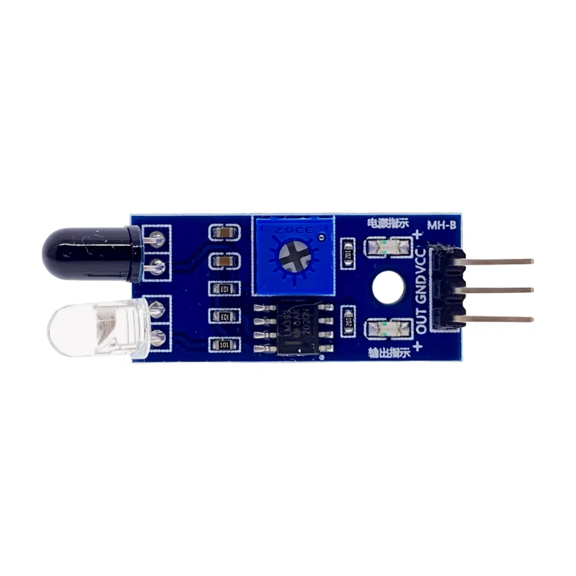 IR Proximity Sensor for Obstacle Sensing and Line Follower Robots