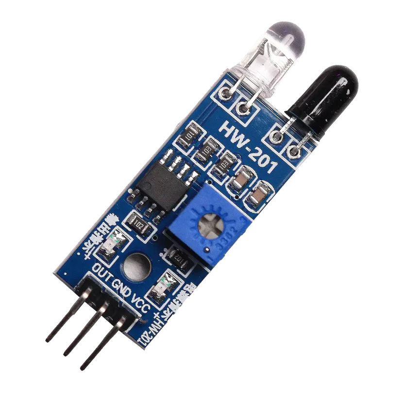 IR Proximity Sensor for Obstacle Sensing and Line Follower Robots