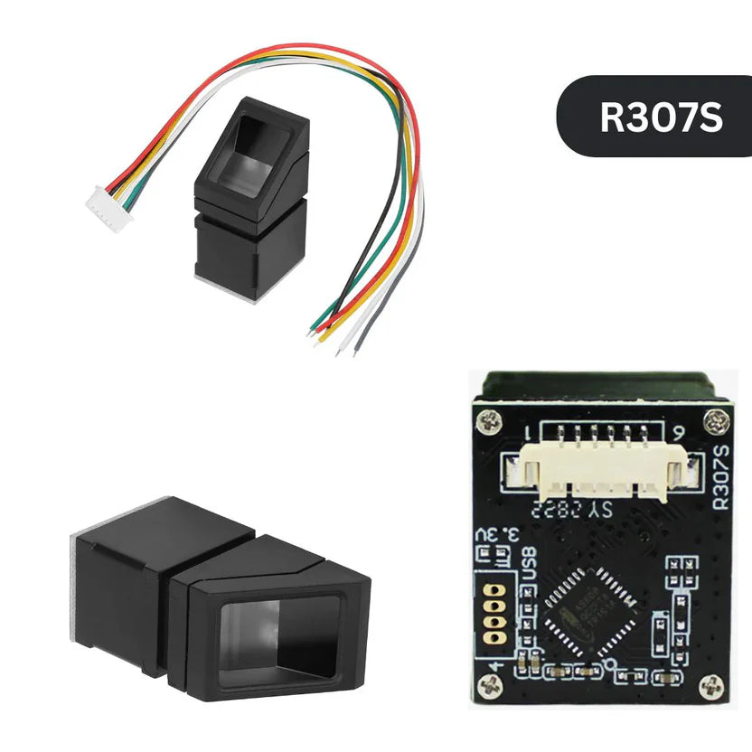 R307 Optical Fingerprint Sensor Module – Biometric Authentication Scanner for Arduino & IoT