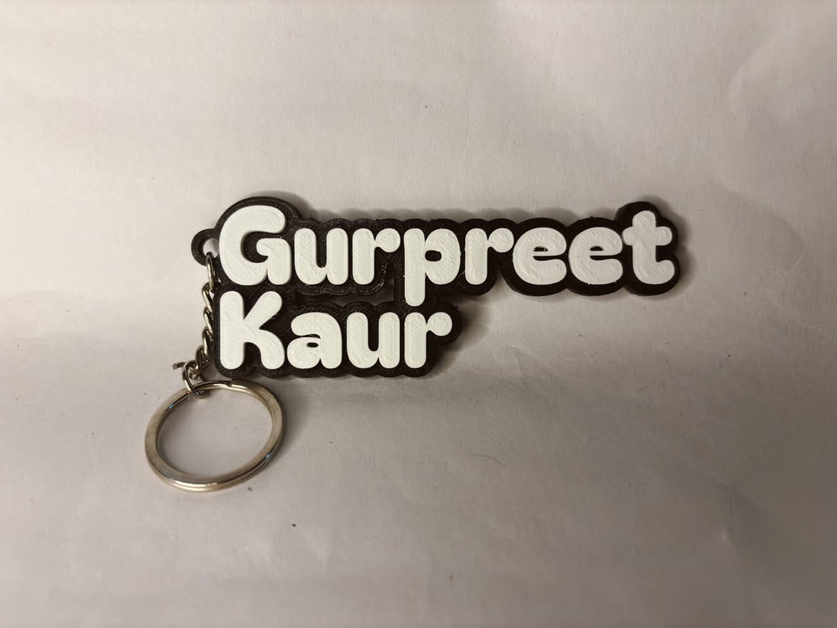 Custom Name Keychain